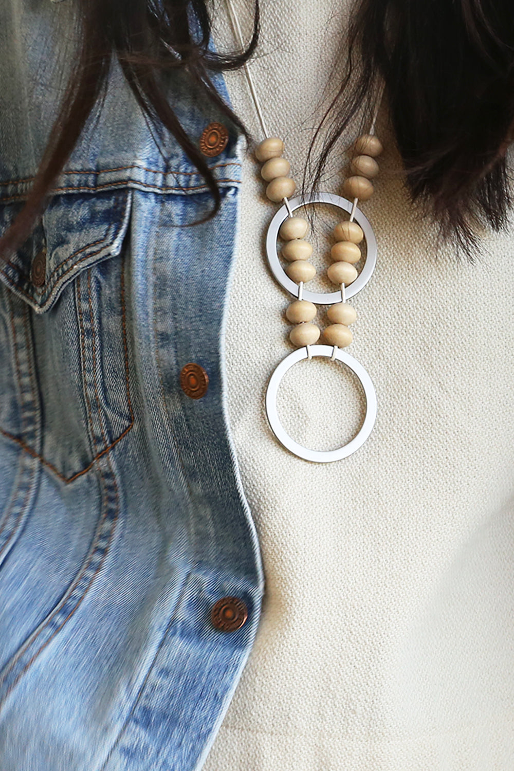 funkis tier necklace natural – funkis Swedish Forms