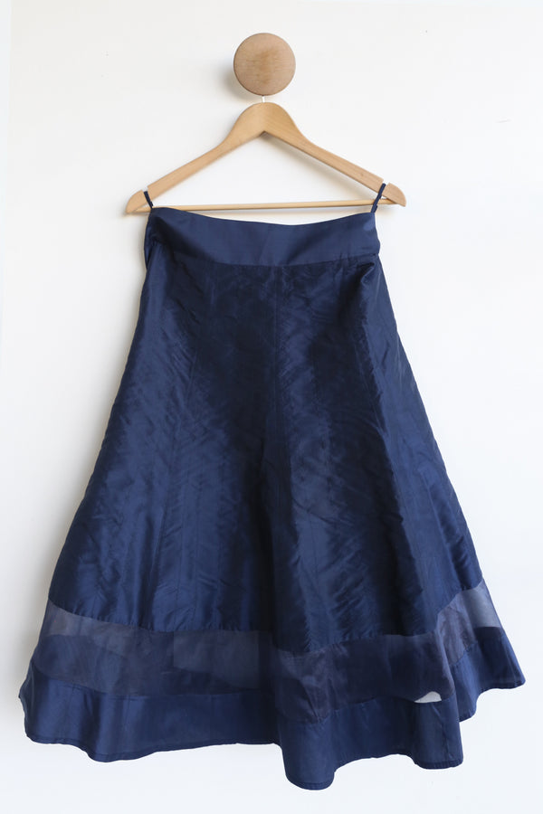 funkis preloved skirt blue