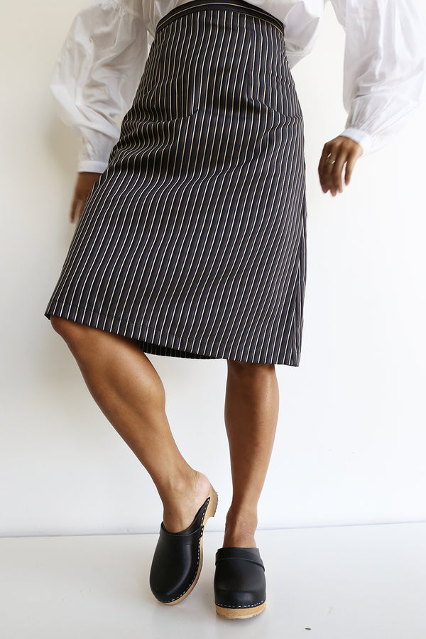 funkis preloved stripe skirt