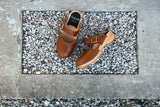 Anita clog low cognac
