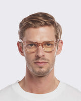 tbc eyewear reading glasses the snatcher in black tie blush