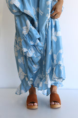 juni clog chestnut suede