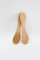 butter knife oiled beech set of 2