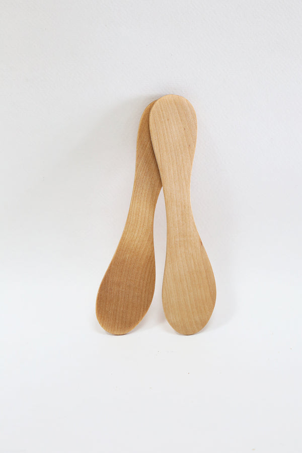 butter knife oiled beech set of 2