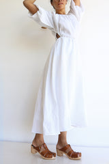 preloved Bec & Bridge white linen dress size AU 8