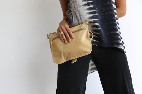 preloved funkis leather bag