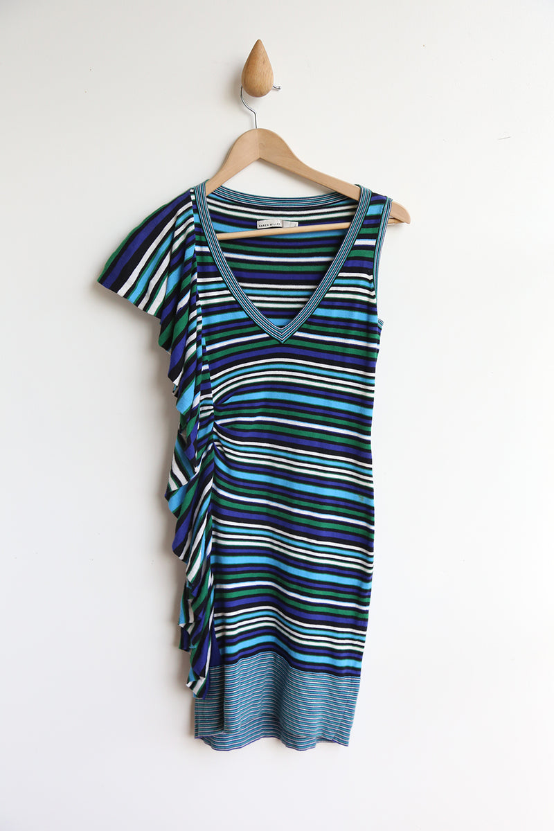preloved KAREN MILLEN cotton dress size 2