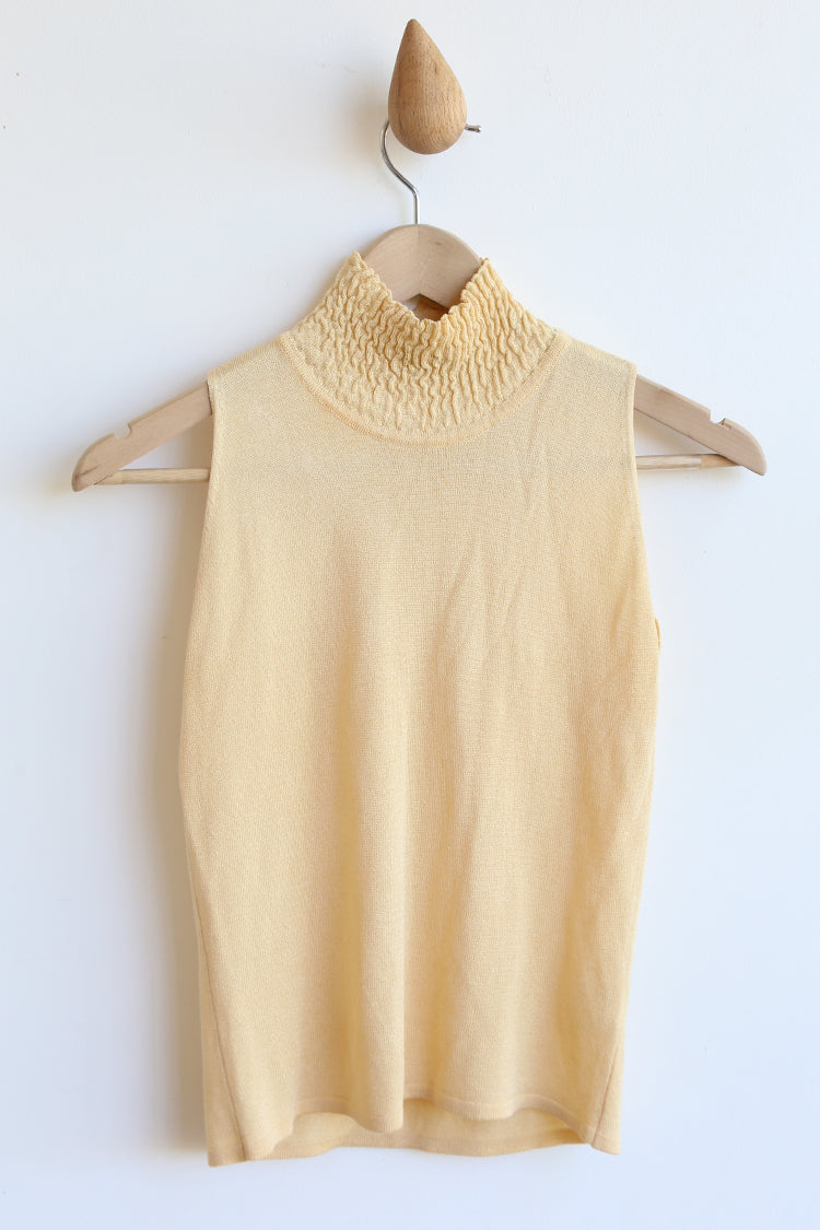 preloved lemon top GIANFRANCO FERRE