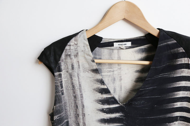 preloved Helmut Lang silk top size S