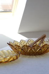 glass bowl yellow