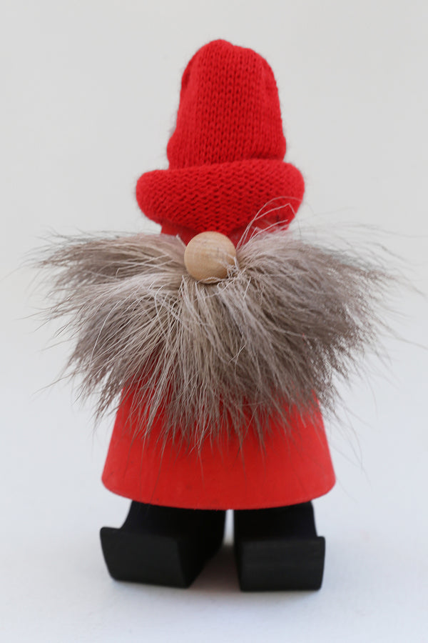 santa standing red medium 17cm