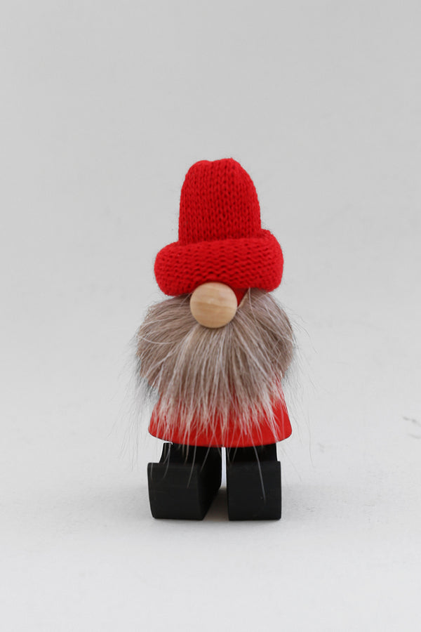 santa standing red small 12cm