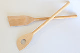 spatula oiled birch 32cm with whole