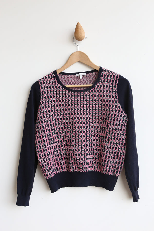 preloved silk wool Anna Thomas jumper