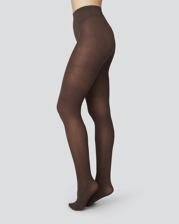 swedish stockings olivia stocking dark brown