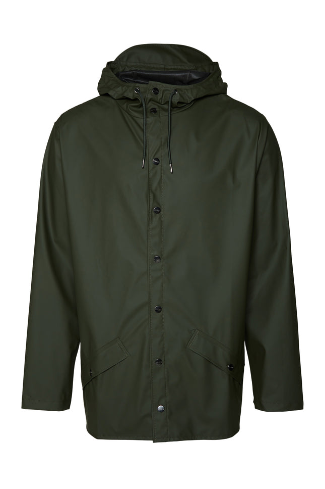 rains jacket green