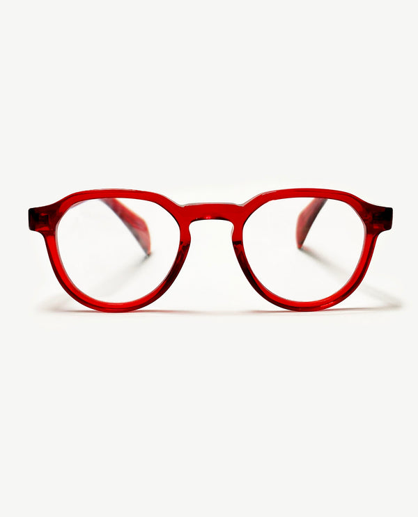 ögon reading glasses tilda red