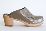 904 clog high warm grey patent