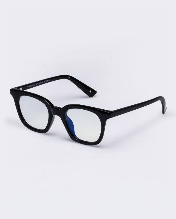 tbc eyewear reading glasses the snatcher in black tie black