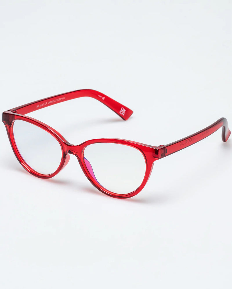 tbc eyewear reading glasses the art of snore cherry