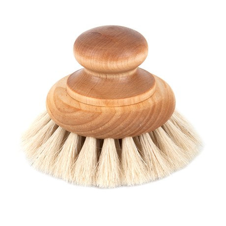 iris bath brush round horse hair