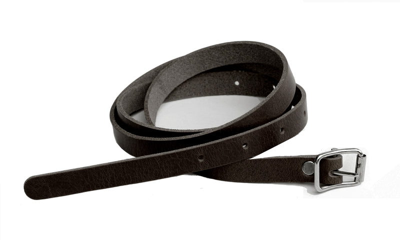 funkis leather belt, black