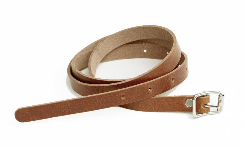 funkis leather belt light brown
