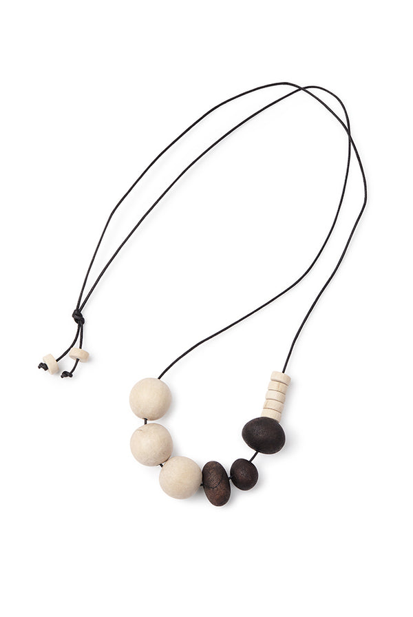 funkis estelle necklace natural/black
