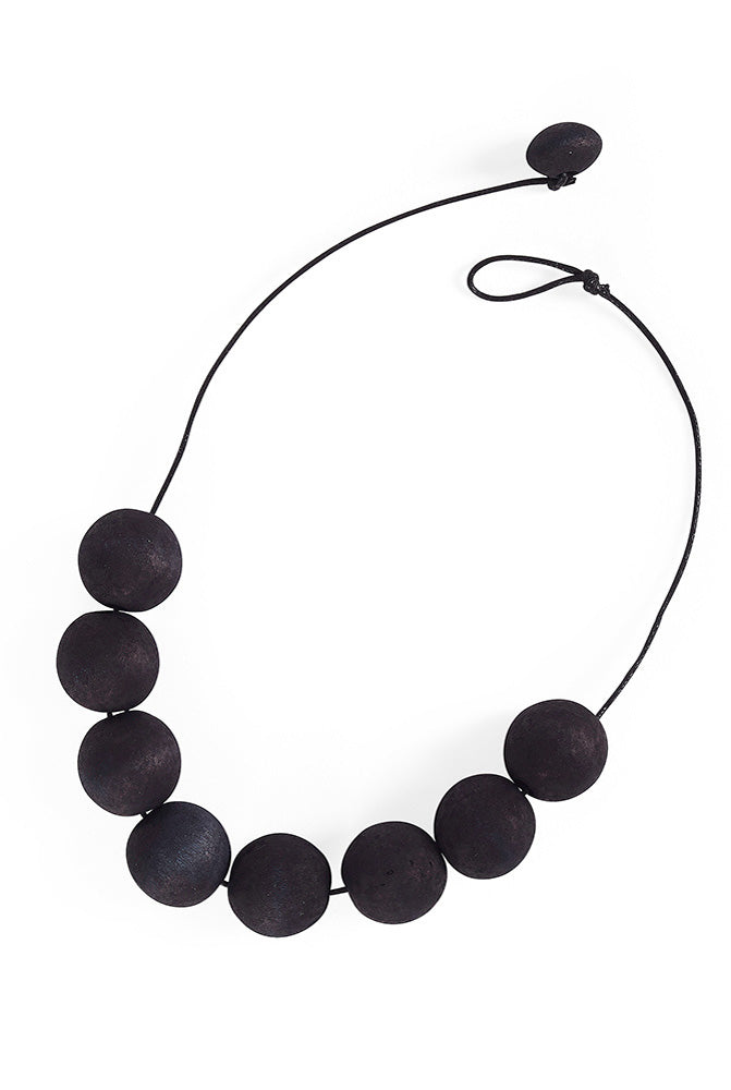 funkis greta necklace black