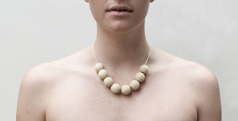 funkis greta necklace natural