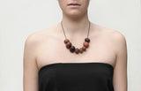 funkis eva necklace native timber oiled