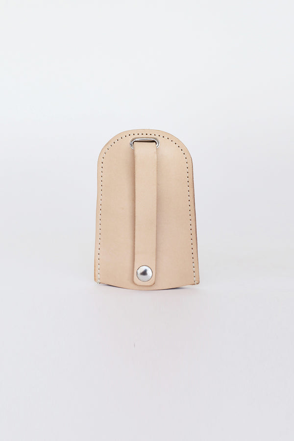 funkis leather key wallet natural