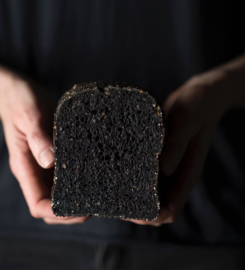 nonie's activated charcoal & quinoa gluten free bread